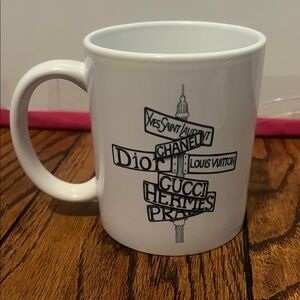 Cricut White Fashion Street Sign Mug